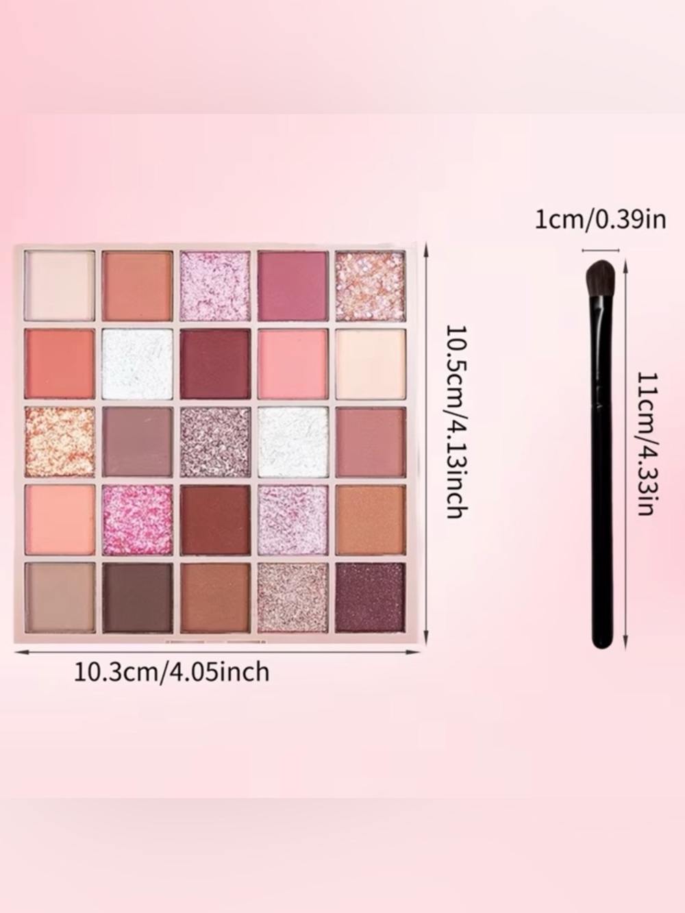 Target 25-Color Pink & Neutral Eyeshadow Palette